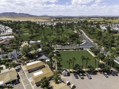Welcome to your own private retreat in this stunning 1 bedroom on Palm Creek Golf and RV Resort in Arizona - for sale on GolfHomes.com, golf home, golf lot