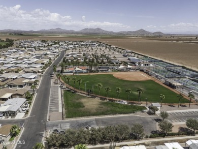 Welcome to your own private retreat in this stunning 1 bedroom on Palm Creek Golf and RV Resort in Arizona - for sale on GolfHomes.com, golf home, golf lot