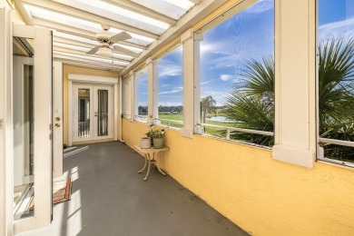 Fantastic golf course & lake views from this top floor 2/2 condo on Oak Harbor Country Club in Florida - for sale on GolfHomes.com, golf home, golf lot