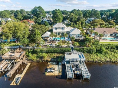 Discover luxury living along the scenic Intracoastal Waterway in on Myrtlewood Golf Course and Club  in South Carolina - for sale on GolfHomes.com, golf home, golf lot