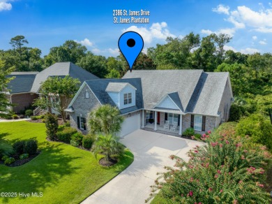 Coastal Casual Chic | Move Right In | Bright Open Pretty | on Members Club At St. James Plantation in North Carolina - for sale on GolfHomes.com, golf home, golf lot