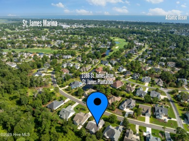 Coastal Casual Chic | Move Right In | Bright Open Pretty | on Members Club At St. James Plantation in North Carolina - for sale on GolfHomes.com, golf home, golf lot