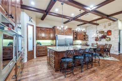 Welcome to this stunning custom-built home by Cashion Custom on Rock Creek Golf Club in Texas - for sale on GolfHomes.com, golf home, golf lot