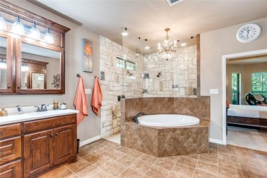 Welcome to this stunning custom-built home by Cashion Custom on Rock Creek Golf Club in Texas - for sale on GolfHomes.com, golf home, golf lot
