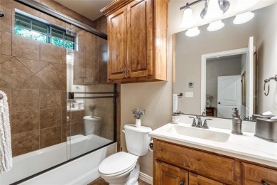 Welcome to this stunning custom-built home by Cashion Custom on Rock Creek Golf Club in Texas - for sale on GolfHomes.com, golf home, golf lot