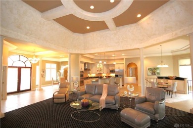 This stunning 6400 SF ranch is a dream home in the exclusive TPC on TPC Rivers Bend in Ohio - for sale on GolfHomes.com, golf home, golf lot