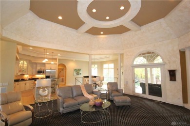 This stunning 6400 SF ranch is a dream home in the exclusive TPC on TPC Rivers Bend in Ohio - for sale on GolfHomes.com, golf home, golf lot