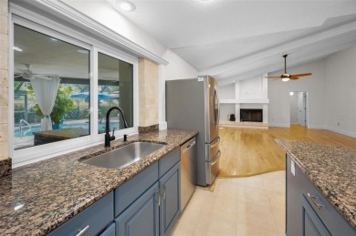 One or more photo(s) has been virtually staged. STUNNING POOL on Chi Chi Rodriguez Golf Club in Florida - for sale on GolfHomes.com, golf home, golf lot