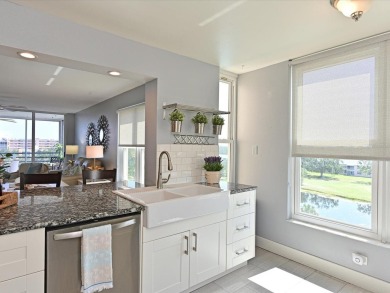 Enjoy spectacular sunrises AND sunsets from this luxury end unit on Pinebrook/Ironwood Golf Course in Florida - for sale on GolfHomes.com, golf home, golf lot
