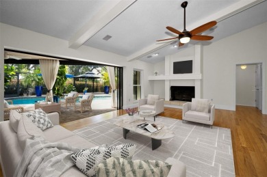 One or more photo(s) has been virtually staged. STUNNING POOL on Chi Chi Rodriguez Golf Club in Florida - for sale on GolfHomes.com, golf home, golf lot