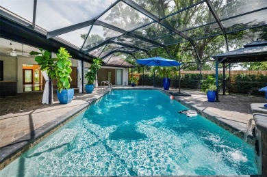 One or more photo(s) has been virtually staged. STUNNING POOL on Chi Chi Rodriguez Golf Club in Florida - for sale on GolfHomes.com, golf home, golf lot