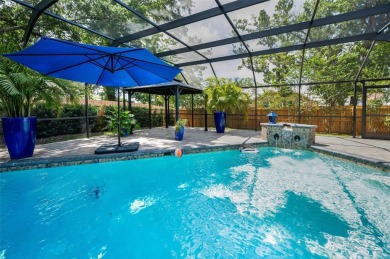 One or more photo(s) has been virtually staged. STUNNING POOL on Chi Chi Rodriguez Golf Club in Florida - for sale on GolfHomes.com, golf home, golf lot