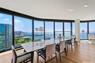 Elevate your lifestyle in this modern ultra luxury 3 bedroom, 3 on Ala Wai Golf Course in Hawaii - for sale on GolfHomes.com, golf home, golf lot