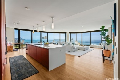 Elevate your lifestyle in this modern ultra luxury 3 bedroom, 3 on Ala Wai Golf Course in Hawaii - for sale on GolfHomes.com, golf home, golf lot