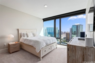 Elevate your lifestyle in this modern ultra luxury 3 bedroom, 3 on Ala Wai Golf Course in Hawaii - for sale on GolfHomes.com, golf home, golf lot