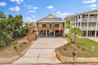 Oceanside Living on Oak Island! This 3-bedroom, 2.5-bath piling on Founders Club At St. James Plantation in North Carolina - for sale on GolfHomes.com, golf home, golf lot