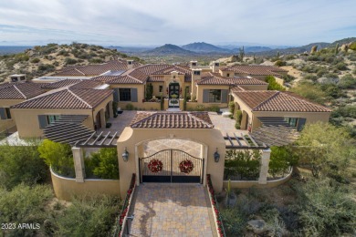 Spectacular Desert Mountain Estate with Golf Membership on Desert Mountain - Outlaw Golf Course in Arizona - for sale on GolfHomes.com, golf home, golf lot