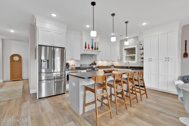 Oceanside Living on Oak Island! This 3-bedroom, 2.5-bath piling on Founders Club At St. James Plantation in North Carolina - for sale on GolfHomes.com, golf home, golf lot