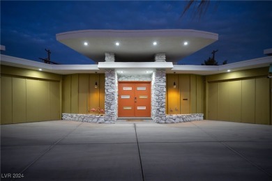 This exquisitely renovated home is the epitome of mid-century on Las Vegas National Golf Club in Nevada - for sale on GolfHomes.com, golf home, golf lot