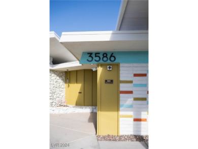 This exquisitely renovated home is the epitome of mid-century on Las Vegas National Golf Club in Nevada - for sale on GolfHomes.com, golf home, golf lot