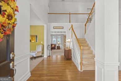 Welcome Home! Nestled on a quiet cul-de-sac with a two car side on Hamilton Mill Golf Club in Georgia - for sale on GolfHomes.com, golf home, golf lot