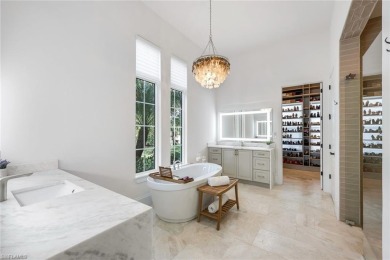 A RARE riverfront GEM with tranquil preserve, sunset views and on The Golf Club At Fiddlers Creek in Florida - for sale on GolfHomes.com, golf home, golf lot