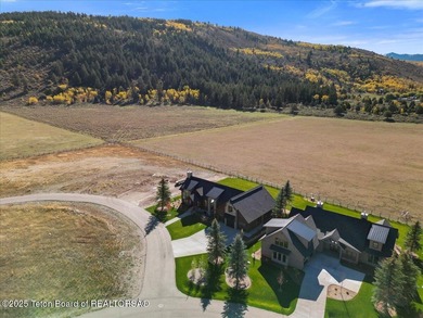 Discover elevated mountain living in this brand-new custom home on Teton Reserve in Idaho - for sale on GolfHomes.com, golf home, golf lot