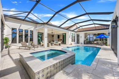 A RARE riverfront GEM with tranquil preserve, sunset views and on The Golf Club At Fiddlers Creek in Florida - for sale on GolfHomes.com, golf home, golf lot