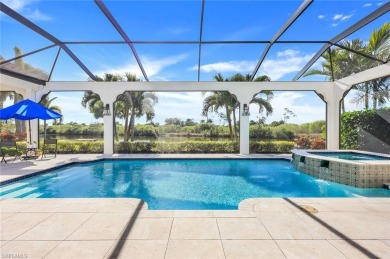 A RARE riverfront GEM with tranquil preserve, sunset views and on The Golf Club At Fiddlers Creek in Florida - for sale on GolfHomes.com, golf home, golf lot