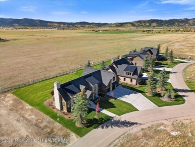 Discover elevated mountain living in this brand-new custom home on Teton Reserve in Idaho - for sale on GolfHomes.com, golf home, golf lot