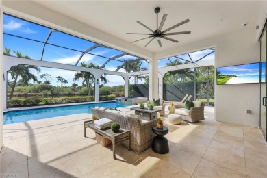 A RARE riverfront GEM with tranquil preserve, sunset views and on The Golf Club At Fiddlers Creek in Florida - for sale on GolfHomes.com, golf home, golf lot