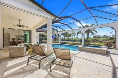A RARE riverfront GEM with tranquil preserve, sunset views and on The Golf Club At Fiddlers Creek in Florida - for sale on GolfHomes.com, golf home, golf lot