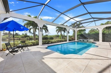 A RARE riverfront GEM with tranquil preserve, sunset views and on The Golf Club At Fiddlers Creek in Florida - for sale on GolfHomes.com, golf home, golf lot