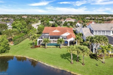 A RARE riverfront GEM with tranquil preserve, sunset views and on The Golf Club At Fiddlers Creek in Florida - for sale on GolfHomes.com, golf home, golf lot