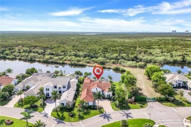 A RARE riverfront GEM with tranquil preserve, sunset views and on The Golf Club At Fiddlers Creek in Florida - for sale on GolfHomes.com, golf home, golf lot