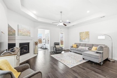 Welcome to your ideal one-story retreat in the prestigious on The Tribute At the Colony in Texas - for sale on GolfHomes.com, golf home, golf lot