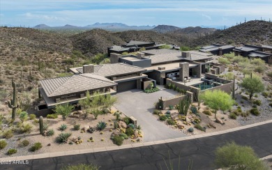 Sophisticated Contemporary Elegance...A very private estate on Desert Mountain Golf Club - Renegade Course in Arizona - for sale on GolfHomes.com, golf home, golf lot