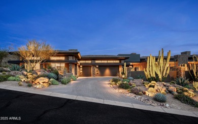 Sophisticated Contemporary Elegance...A very private estate on Desert Mountain Golf Club - Renegade Course in Arizona - for sale on GolfHomes.com, golf home, golf lot
