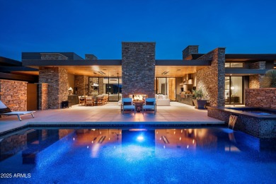 Sophisticated Contemporary Elegance...A very private estate on Desert Mountain Golf Club - Renegade Course in Arizona - for sale on GolfHomes.com, golf home, golf lot