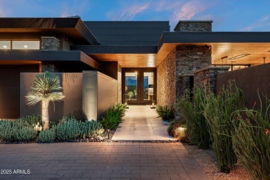 Sophisticated Contemporary Elegance...A very private estate on Desert Mountain Golf Club - Renegade Course in Arizona - for sale on GolfHomes.com, golf home, golf lot