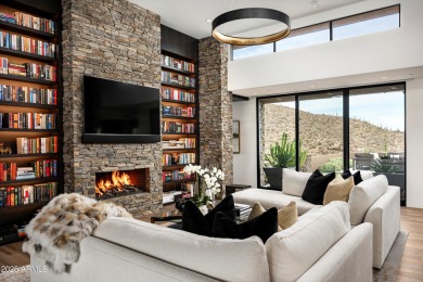 Sophisticated Contemporary Elegance...A very private estate on Desert Mountain Golf Club - Renegade Course in Arizona - for sale on GolfHomes.com, golf home, golf lot