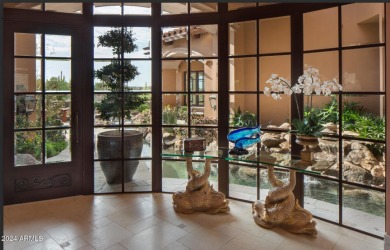 Splendid Mediterranean estate home in Desert Mountain's on Desert Mountain Club - Apache Golf Course in Arizona - for sale on GolfHomes.com, golf home, golf lot