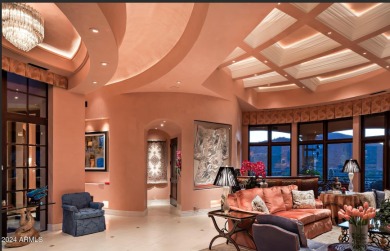 Splendid Mediterranean estate home in Desert Mountain's on Desert Mountain Club - Apache Golf Course in Arizona - for sale on GolfHomes.com, golf home, golf lot