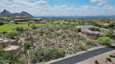 This 1.11 acre golf course home site is situated on the second on Troon North Golf Club  in Arizona - for sale on GolfHomes.com, golf home, golf lot