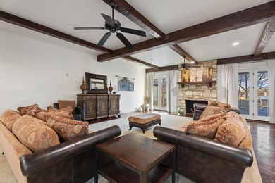 Waterfront luxury on Ridge Road in the gated community of The on The Coves Golf Course in Oklahoma - for sale on GolfHomes.com, golf home, golf lot