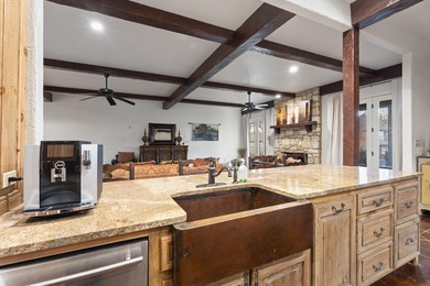 Waterfront luxury on Ridge Road in the gated community of The on The Coves Golf Course in Oklahoma - for sale on GolfHomes.com, golf home, golf lot