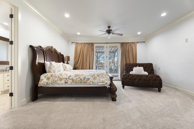 Waterfront luxury on Ridge Road in the gated community of The on The Coves Golf Course in Oklahoma - for sale on GolfHomes.com, golf home, golf lot