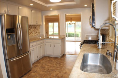 Few homes in Oakmont compare to the sweeping triple fairway golf on Oakmont Golf Club in California - for sale on GolfHomes.com, golf home, golf lot