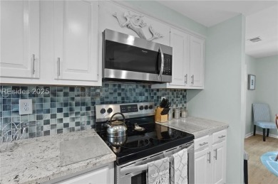 Beautifully updated 2-bedroom, 2-bath first-floor flat located on Shipyard Golf Club in South Carolina - for sale on GolfHomes.com, golf home, golf lot