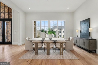 Set on a private 2.3-acre creek-lined homesite in the on Echelon Golf Club in Georgia - for sale on GolfHomes.com, golf home, golf lot